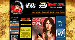 Desktop Screenshot of giantgirladventures.com